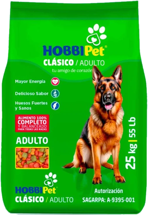 Costal HobbiPet Clásico Adulto, 25 kg