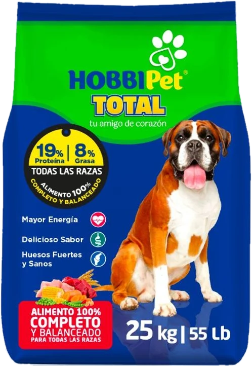 Costal HobbiPet Total Adulto, 25 kg